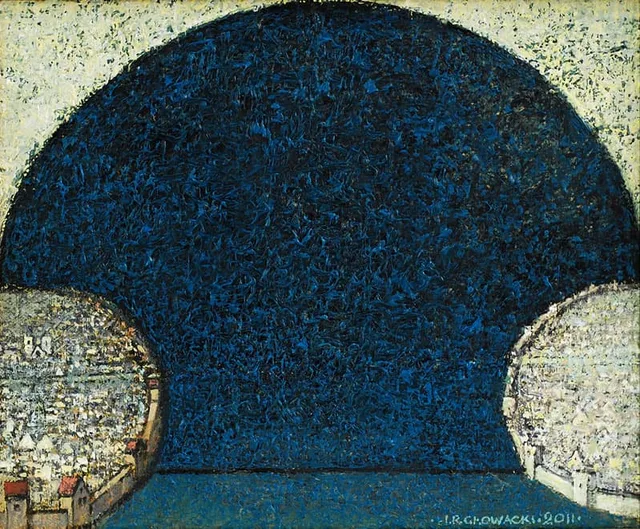 056. From the series Cartography of Cities - Janusz Rafał Głowacki