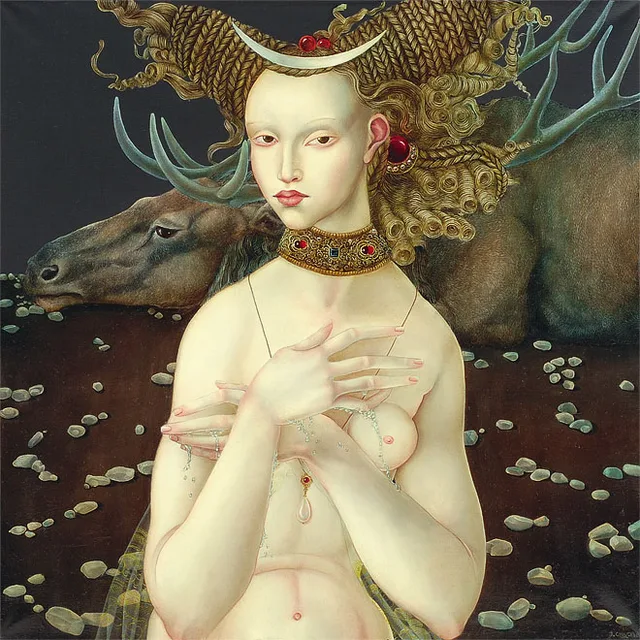 027. Diana i Akteon – 2012 - Joanna Chrobak