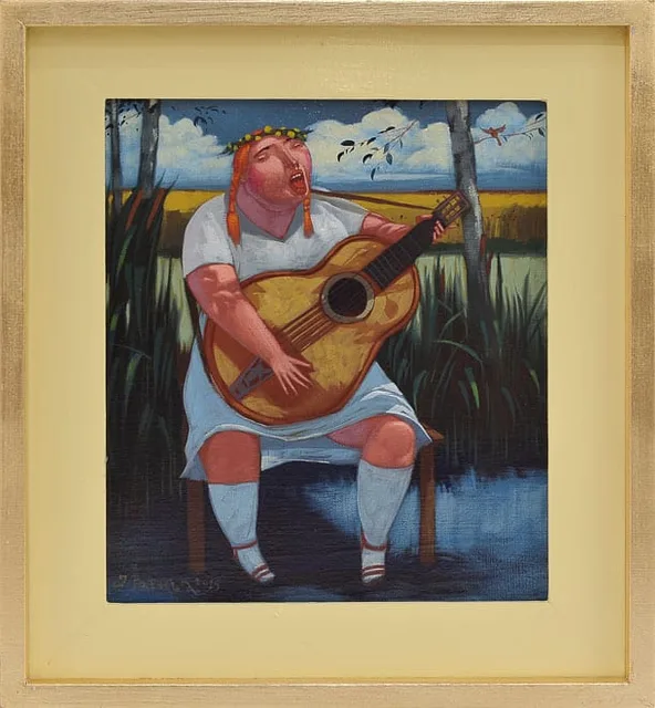 069 Little Guitar by the Rzeczka - Jacek Pałucha