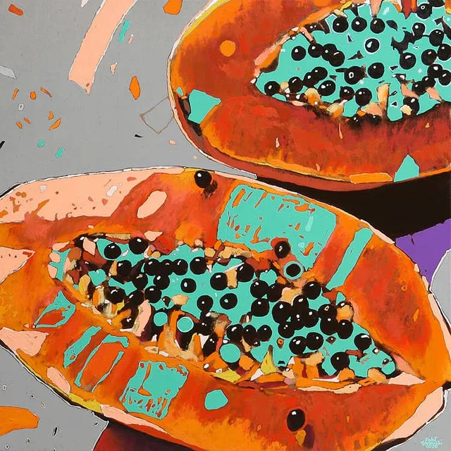 022. Papaya 07 from the series - Rafał Gadowski