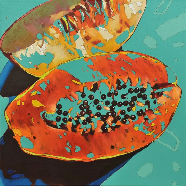 026. Papaya and Melon - Rafał Gadowski