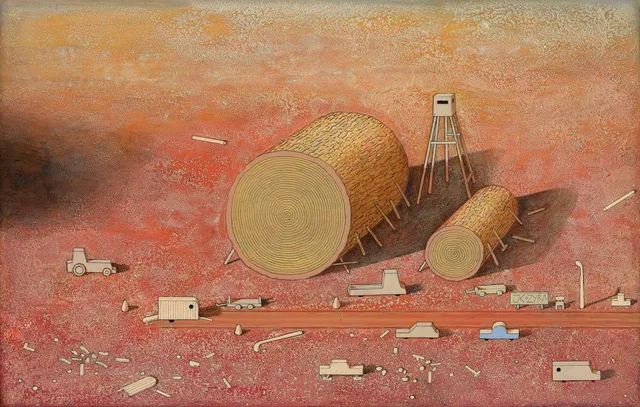 108. Dwie kłody - Andrzej Kozyra