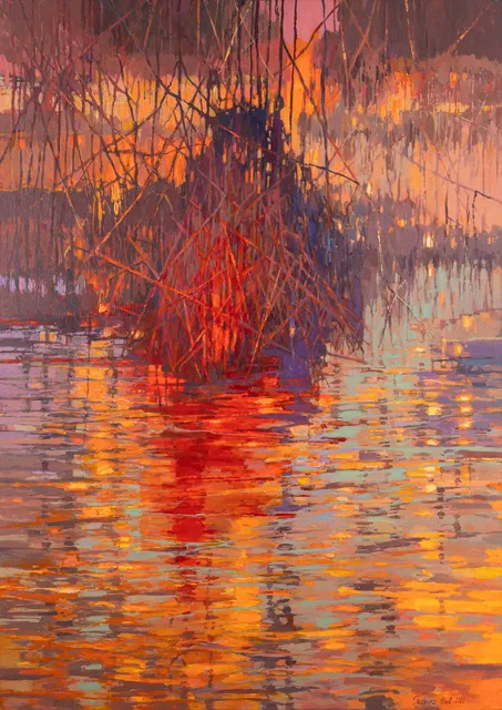 Dawn over the Pond, version II - Tadeusz Król