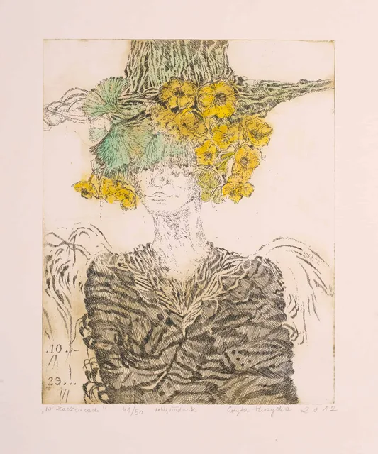 In the Marsh Marigolds - Edyta Purzycka