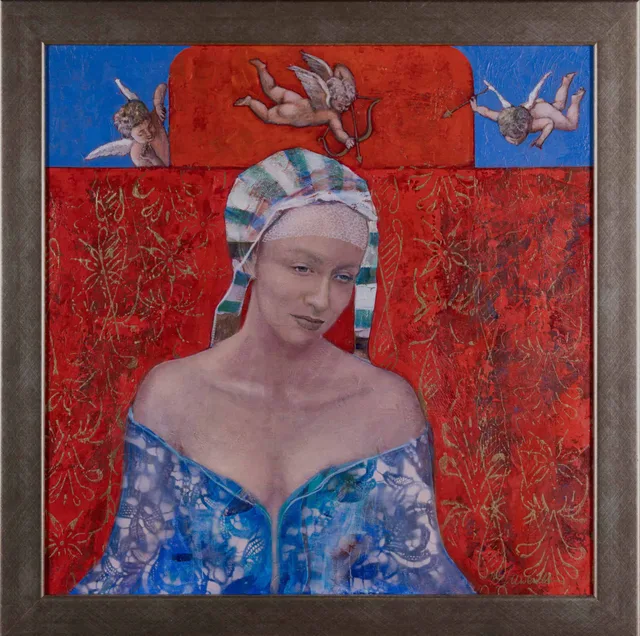 Jasmine and Linden Cupid - Barbara Lawenda