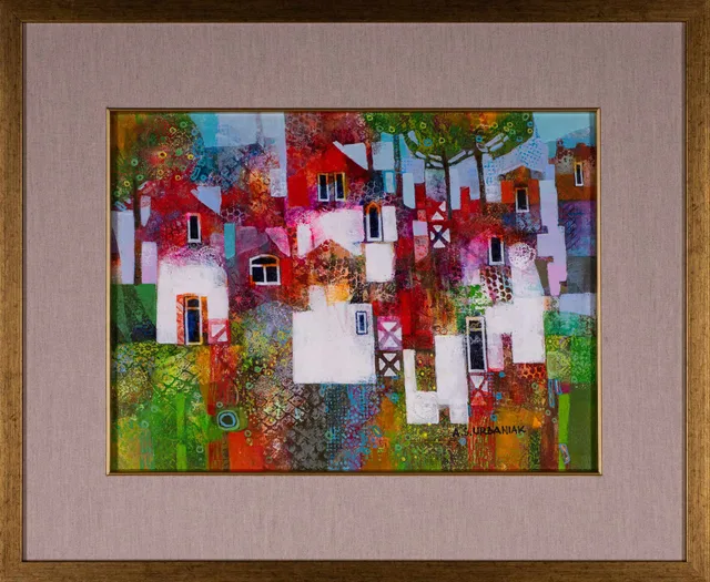 Czerwone dachy - Alicja Słaboń - Urbaniak