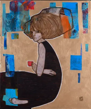 Czerwona filiżanka - Michał Warecki