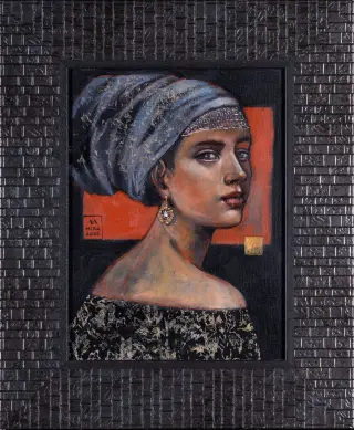 Turban, kolczyki i koronki - Mira Skoczek-Wojnicka