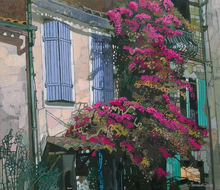 075 – Grimaud – bugenwilla — Andrzej Borowski