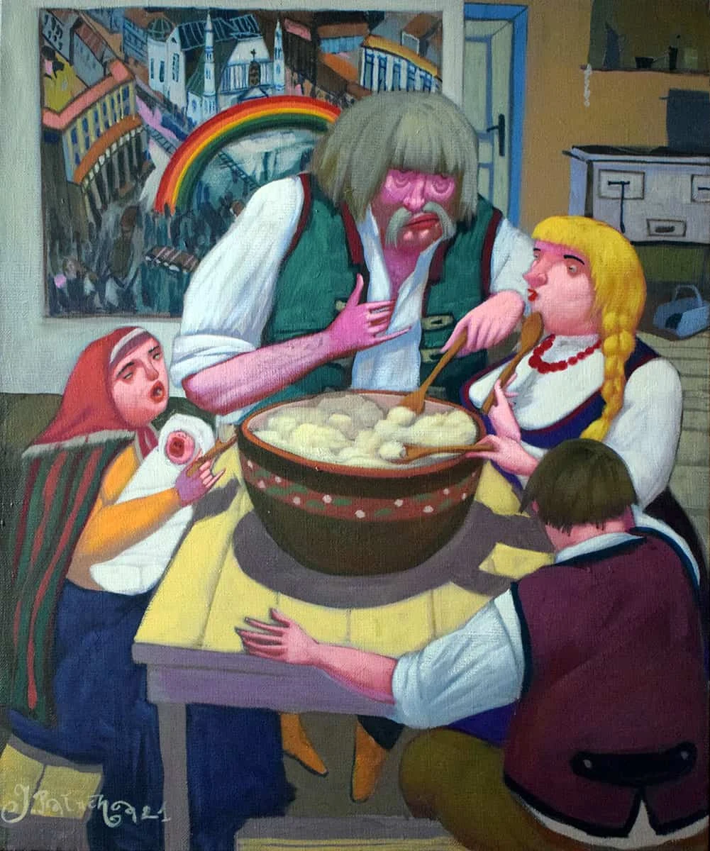 140. U Boryny w stołowym — Jacek Pałucha