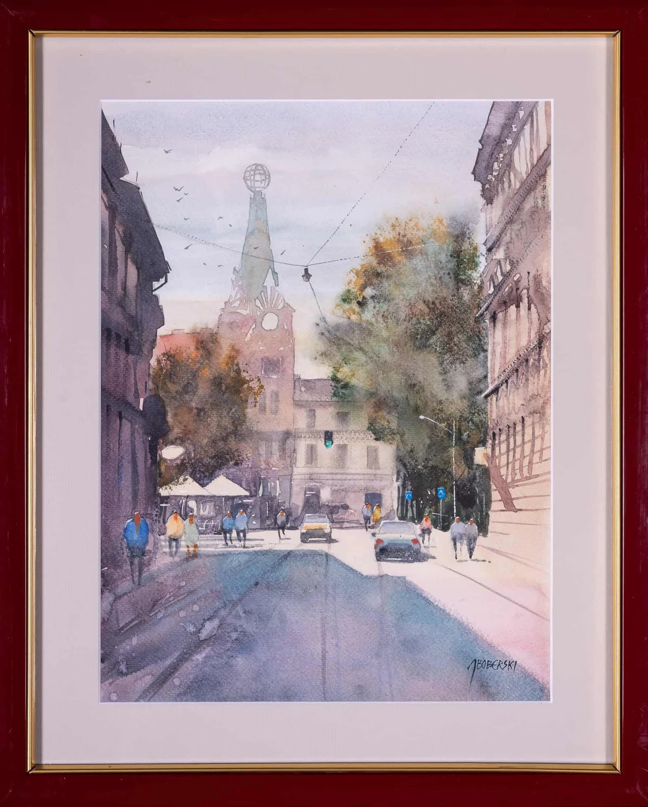 Kraków, ul. Sławkowska — Jerzy Boberski