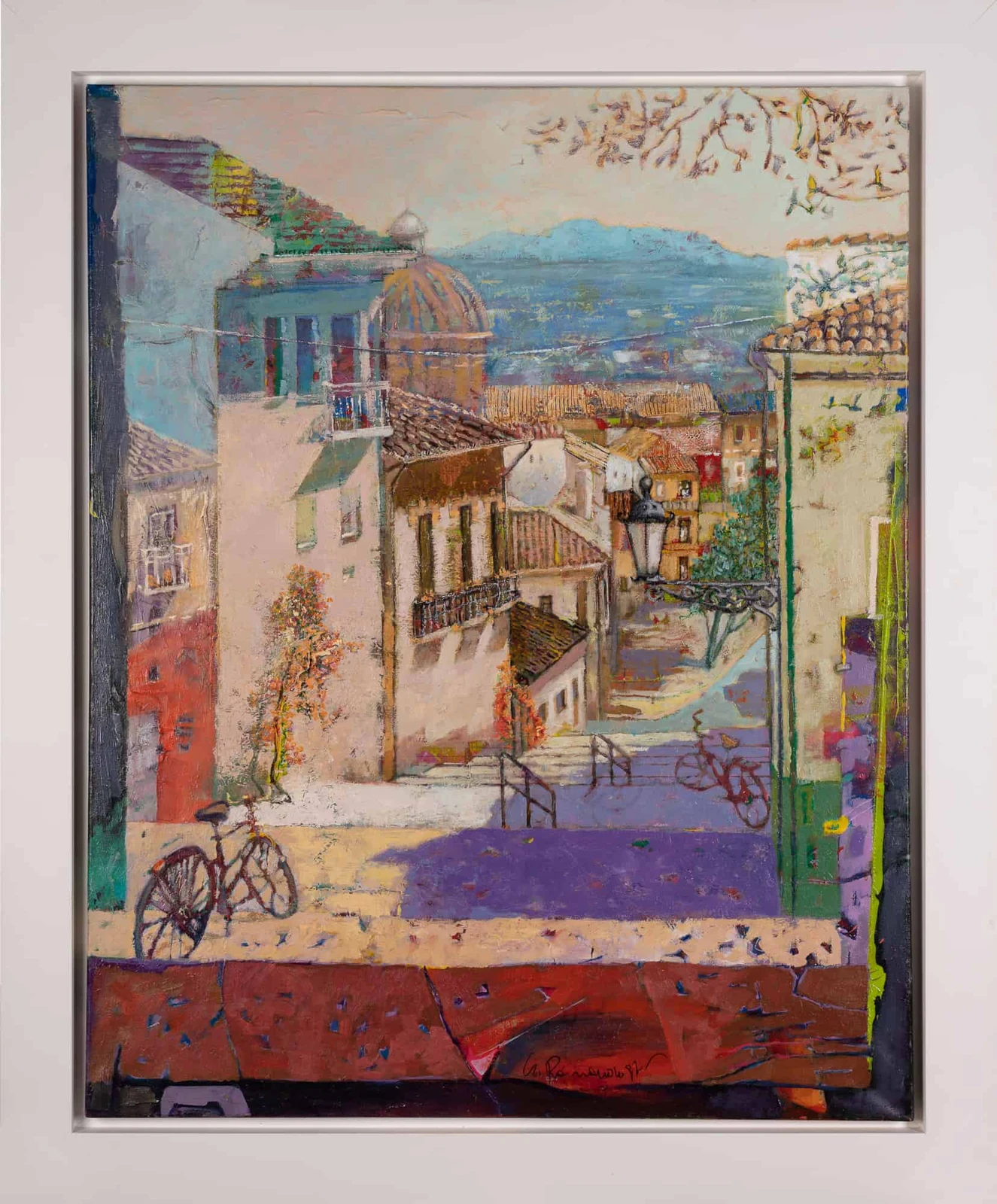 Stairs to the Alhambra, Granada — Czesław Romanowski