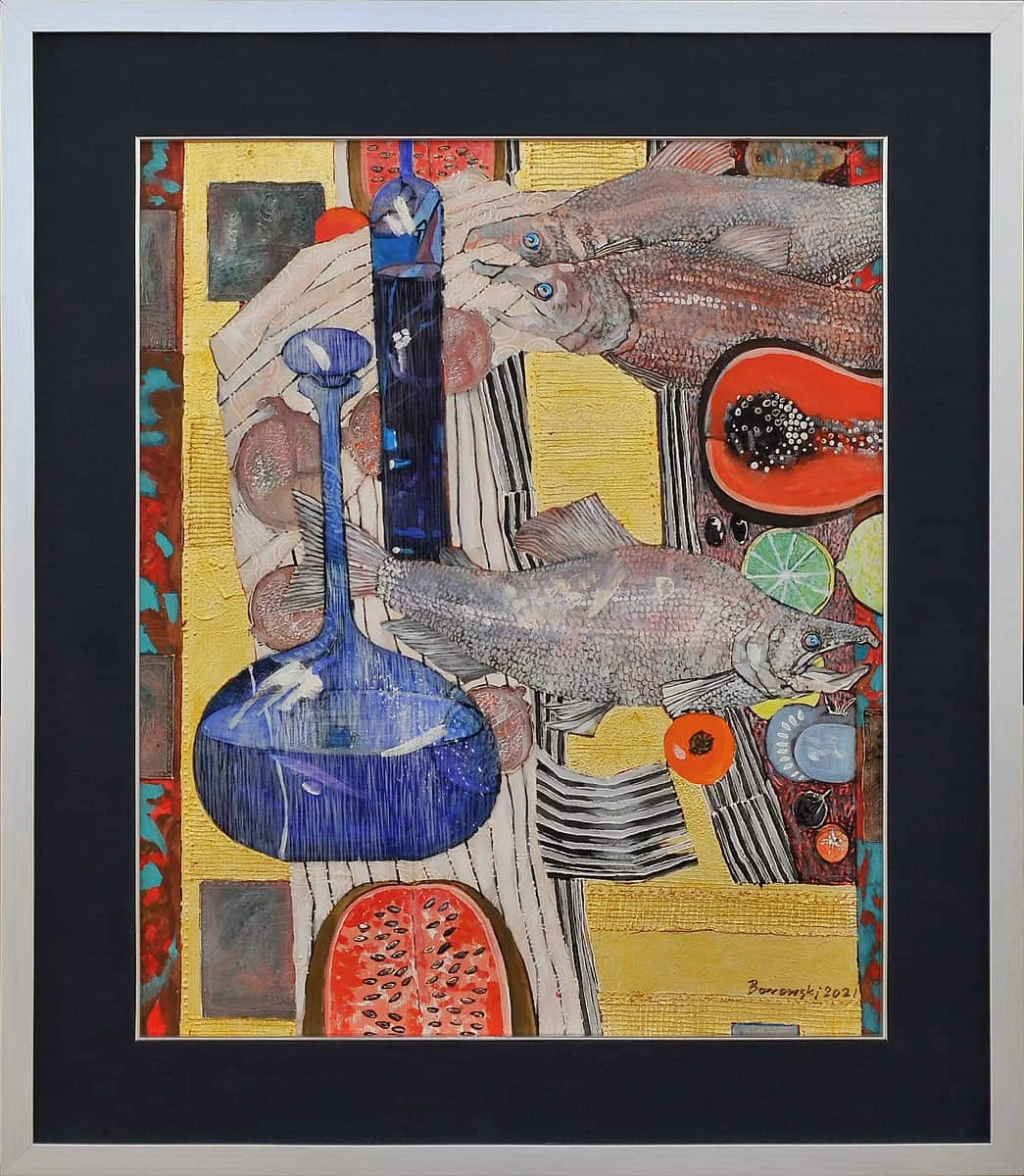 188. Trzy łososie — Andrzej Borowski