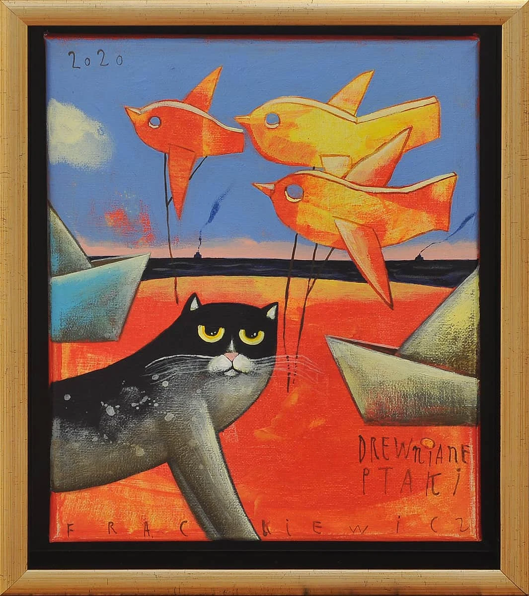 080. Wooden Birds — Jacek Frąckiewicz