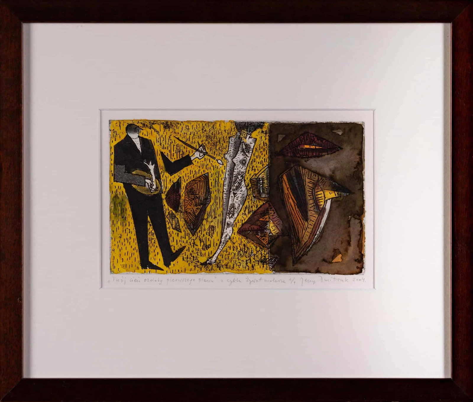Your Shadow as an Ornament of the Foreground, from the series The Life of a Painter — Jerzy Dmitruk