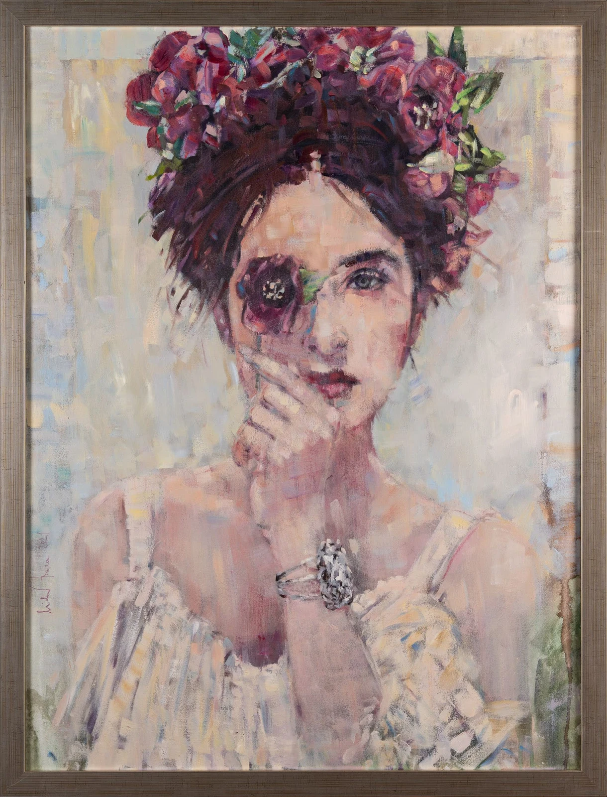 Portret z Orchideą — Michał Baca