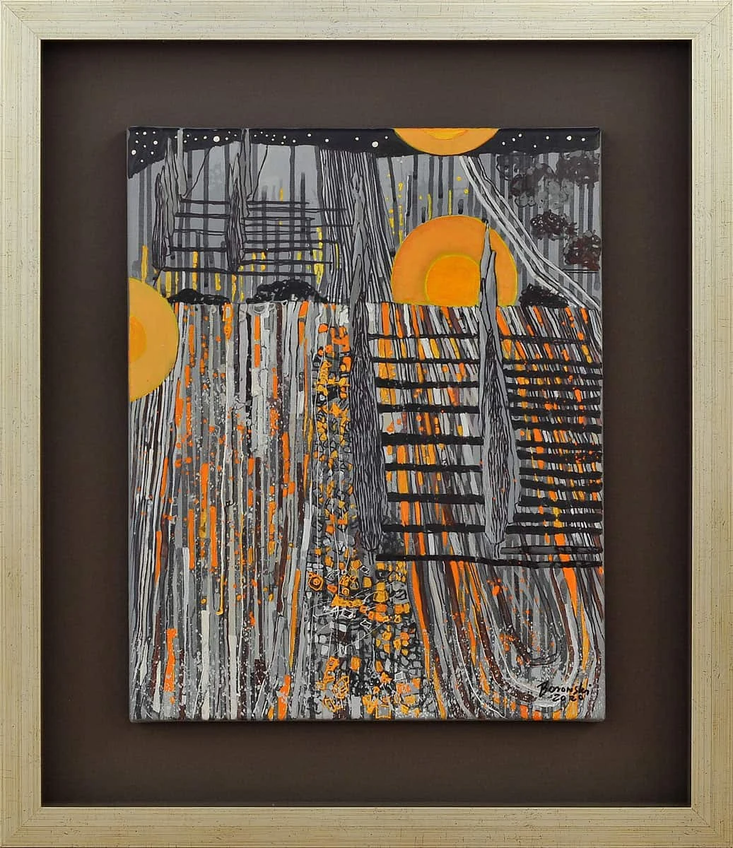 181. Triple Orange Afterimage — Andrzej Borowski