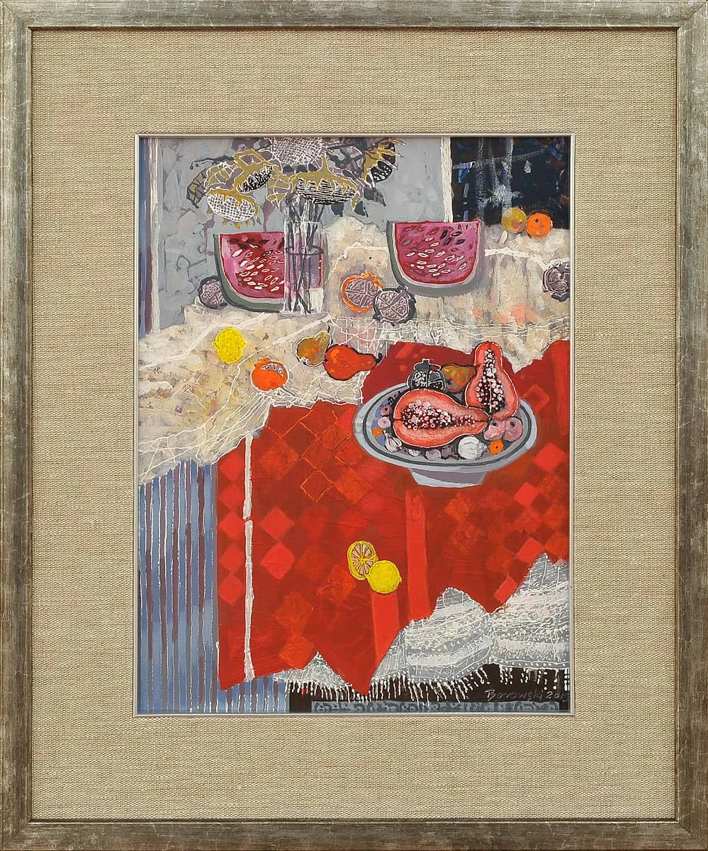 173. Red, Sunflowers — Andrzej Borowski