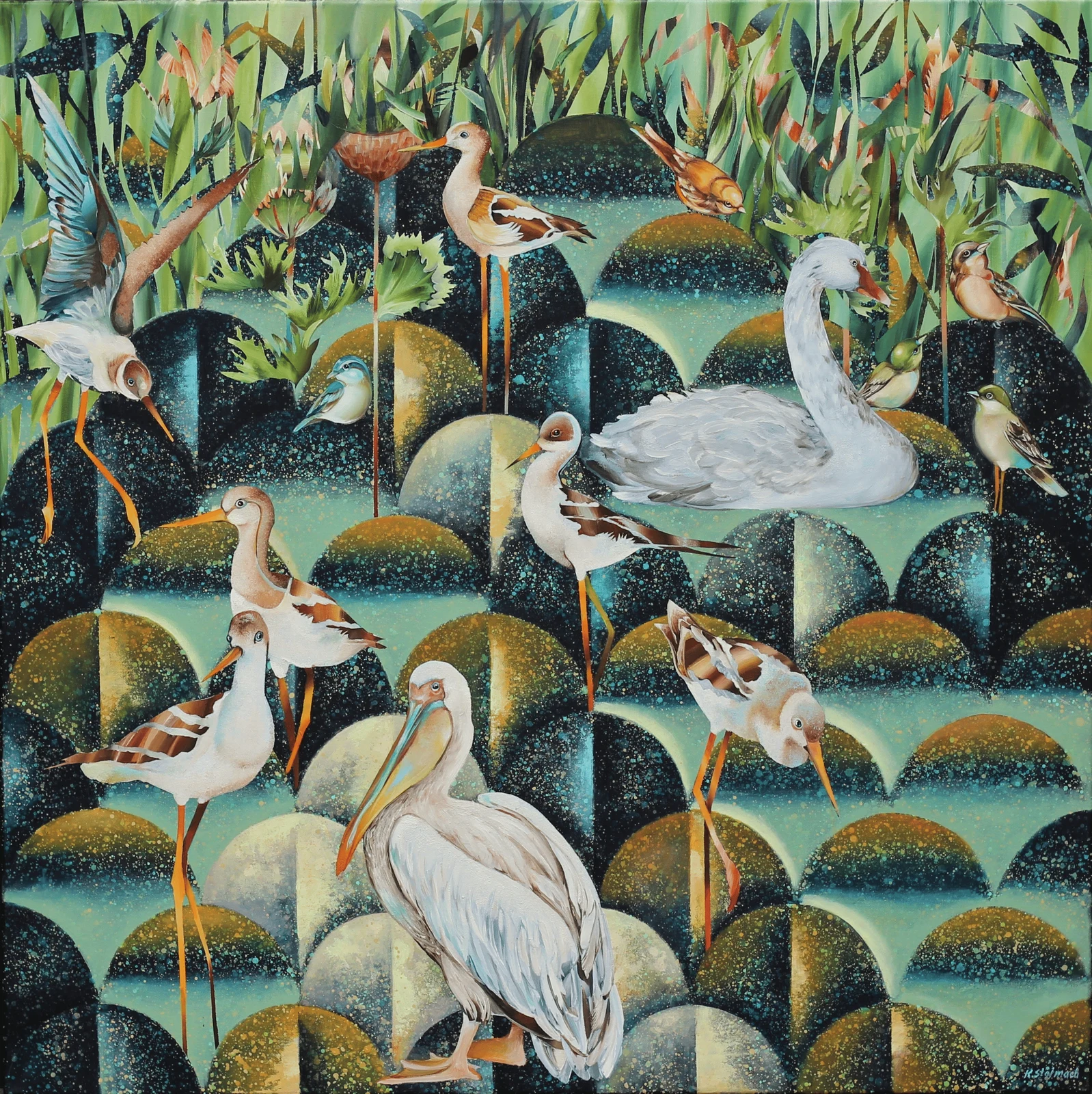 Mint pond — Katarzyna Stelmach