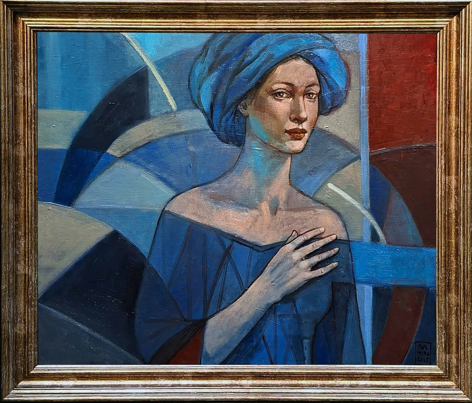 Portret futurystyczny — Mira Skoczek-Wojnicka