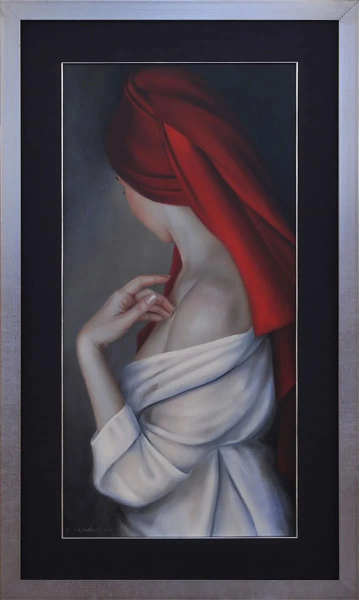 011. Kobieta w czerwonym turbanie — Anna Jagodova