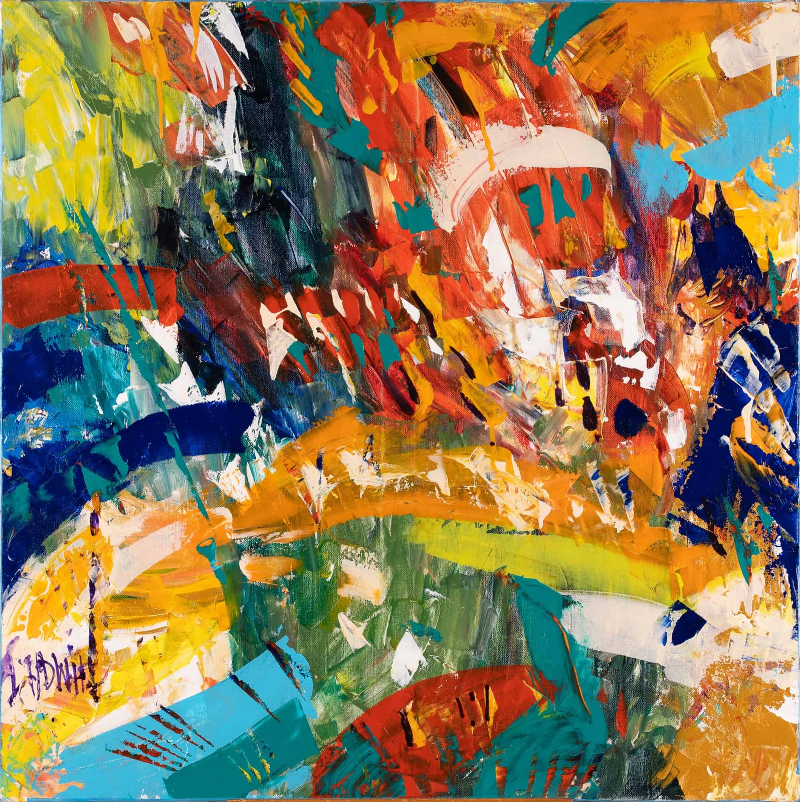 Wyzwolenie abstrakt II — Krzysztof Ludwin