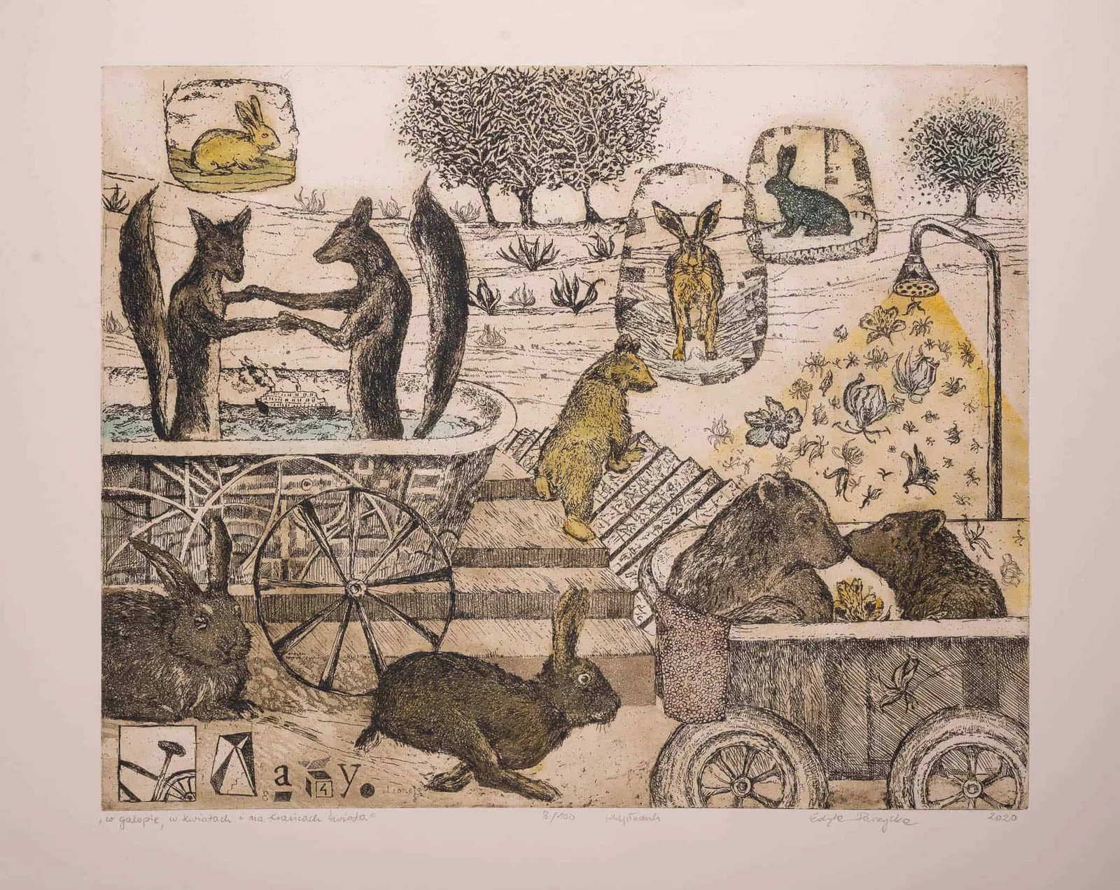 Galloping Through Flowers and at the Ends of the World — Edyta Purzycka