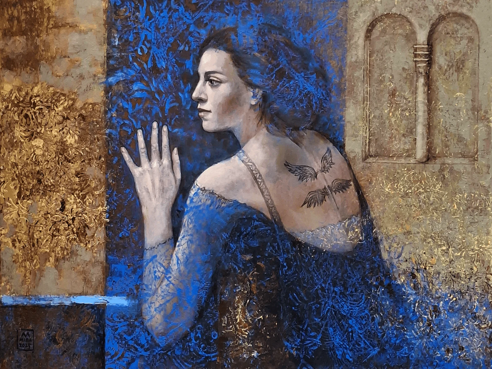 Biforium – from the series Tattoos and Lace — Mira Skoczek-Wojnicka