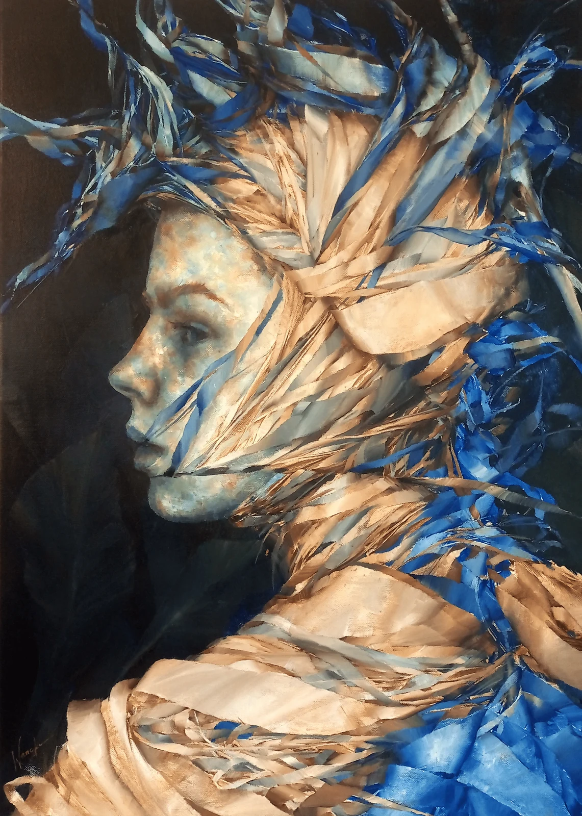 Blue Interior — Agnieszka Wencka