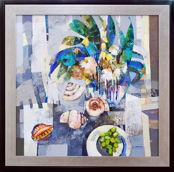 072. STILL LIFE WITH SHELLS — Alicja Słaboń - Urbaniak