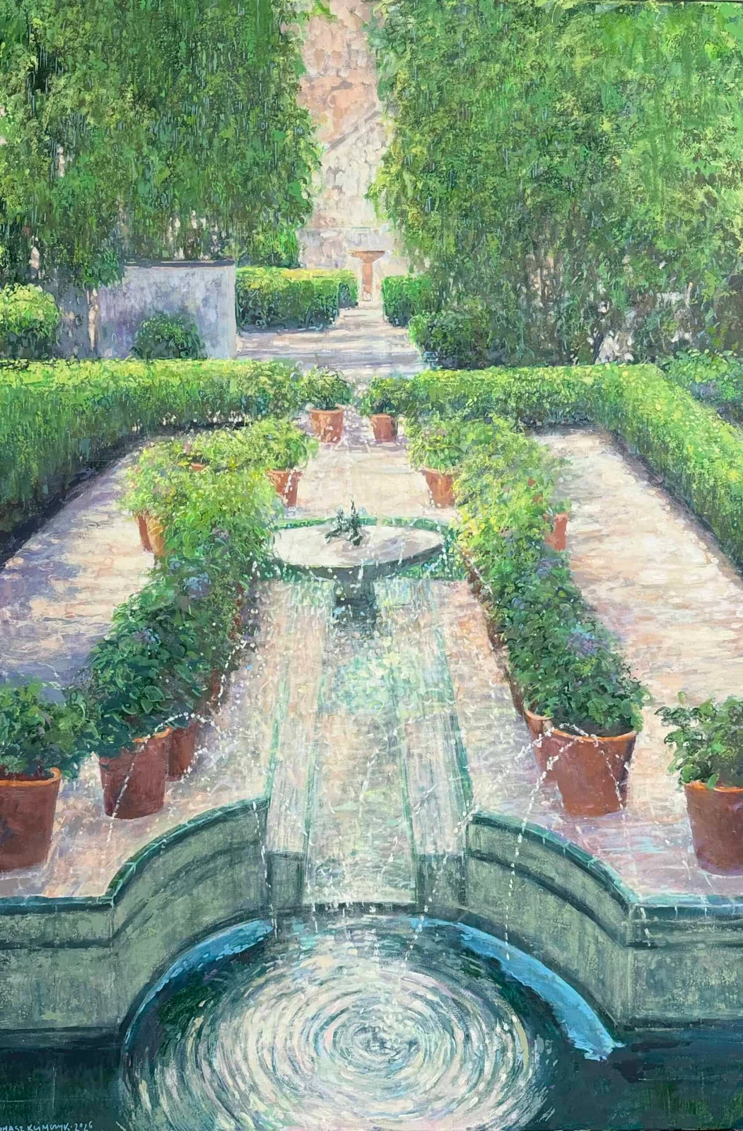 In Sorolla's Garden in Madrid — Tomasz Klimczyk