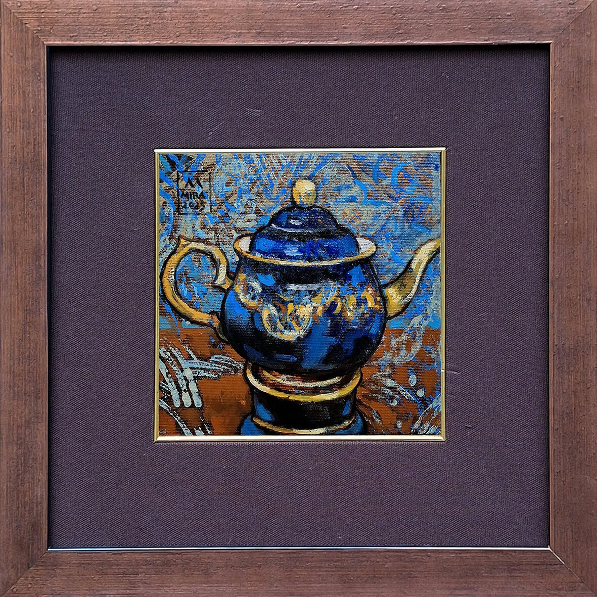 Cobalt Teapot — Mira Skoczek-Wojnicka