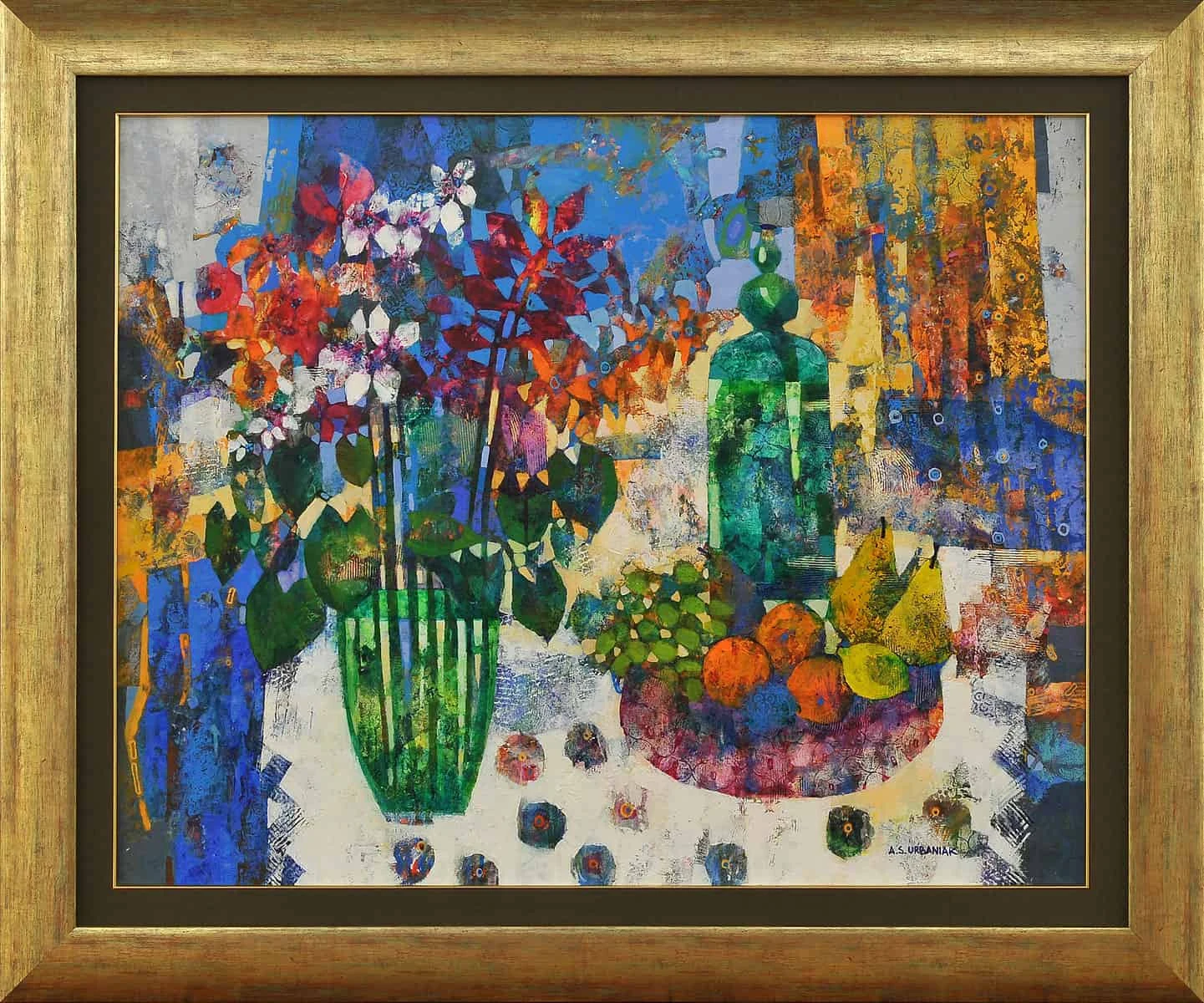 186. Martwa natura z magiczną butlą — Alicja Słaboń - Urbaniak