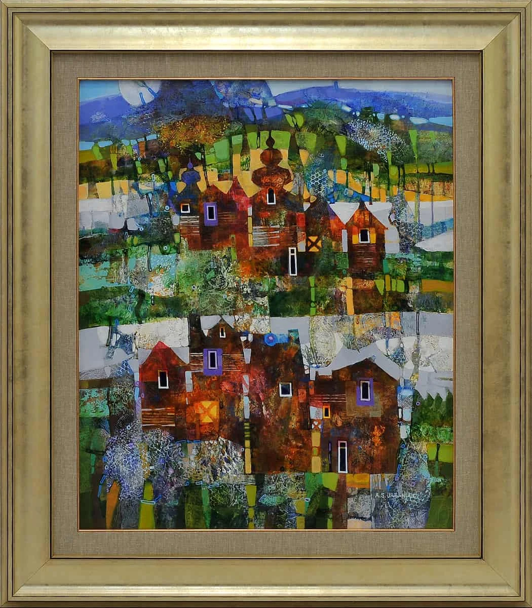 160. Kościółek na wyspie — Alicja Słaboń - Urbaniak