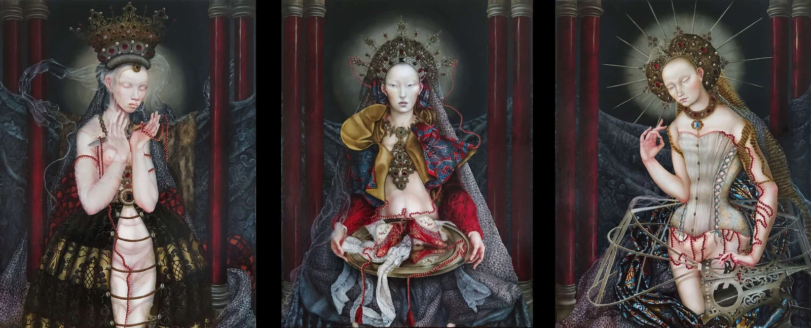 Ecce femina from the Iconostasis series — Joanna Chrobak