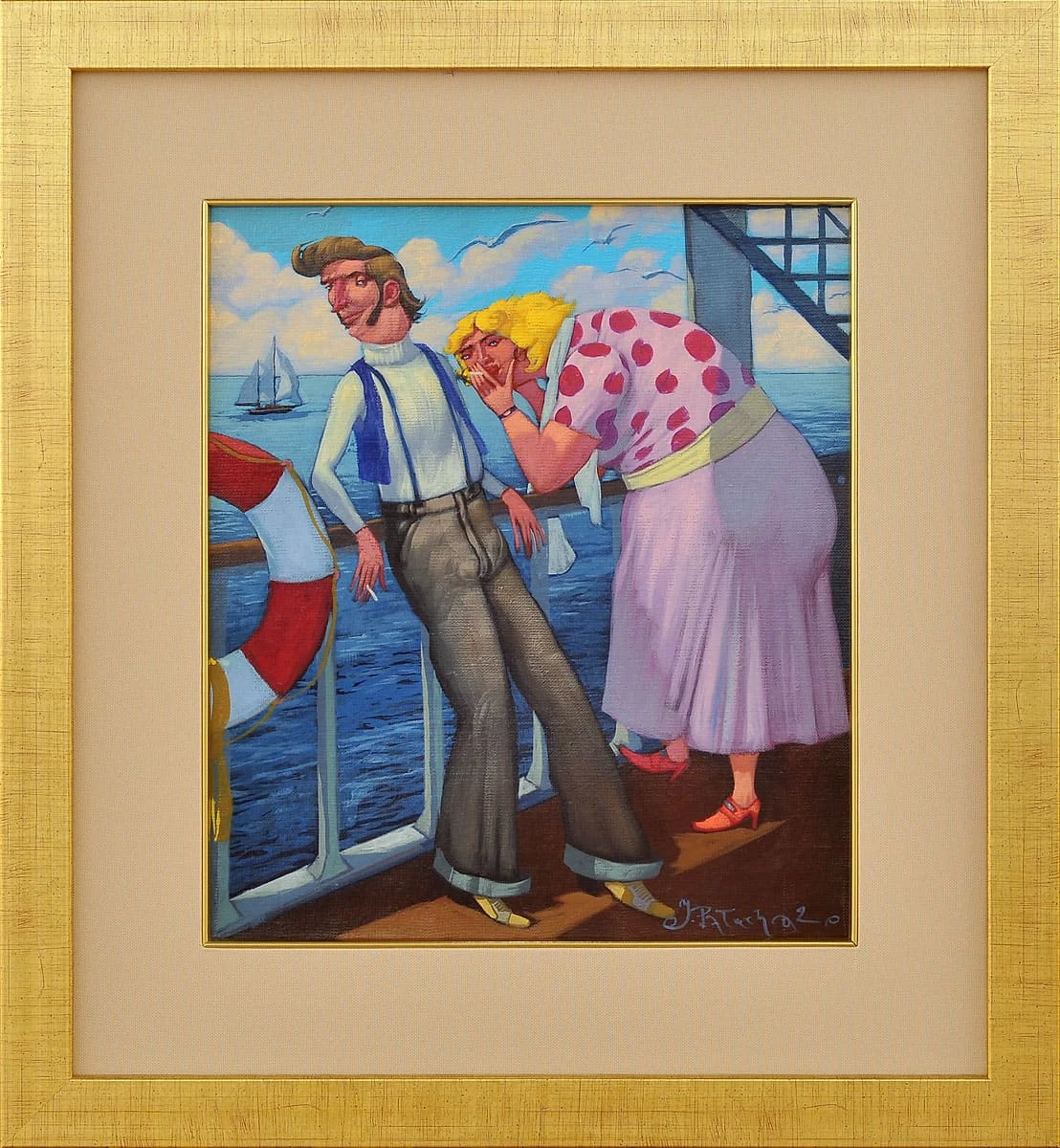 112. Przed kajutą — Jacek Pałucha