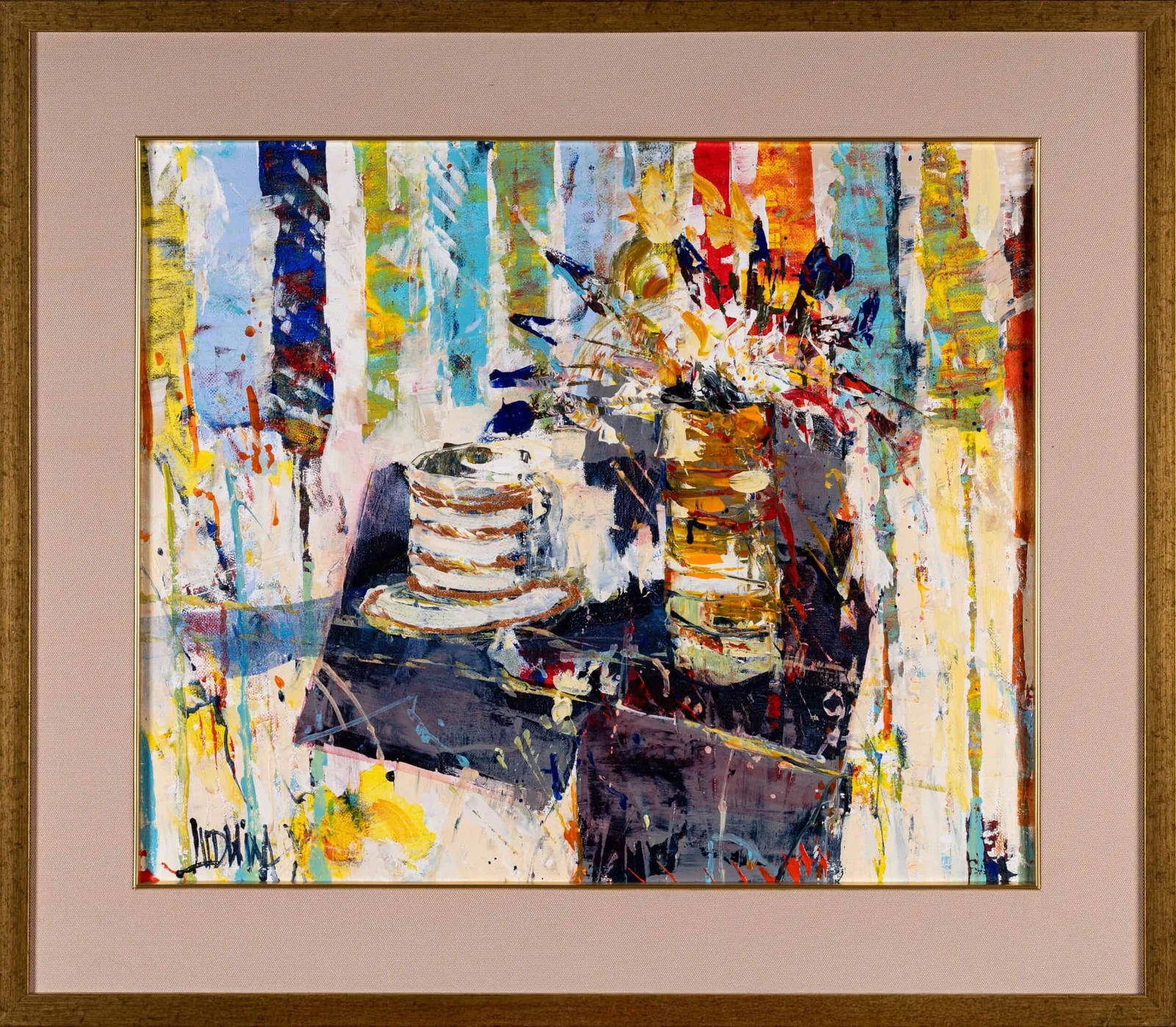 Autumn Still Life with a Golden Cup — Krzysztof Ludwin