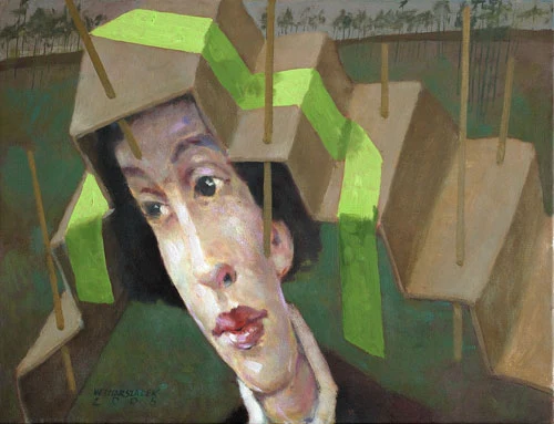 017. From the Ribbons Series – Green — Waldemar J. Marszałek