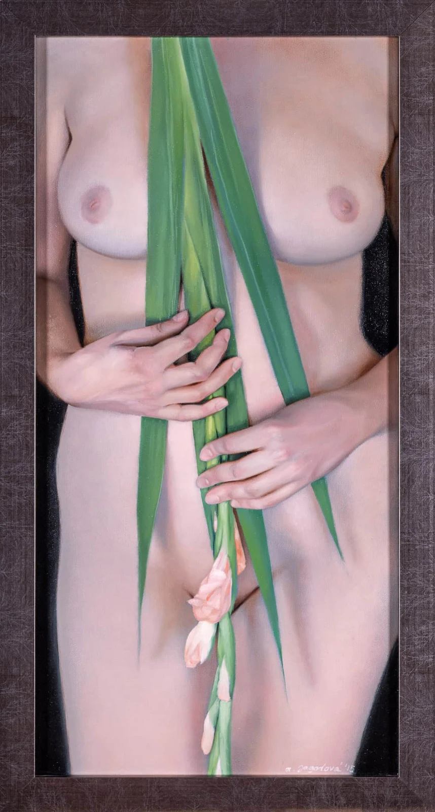 Akt z mieczykiem — Anna Jagodova