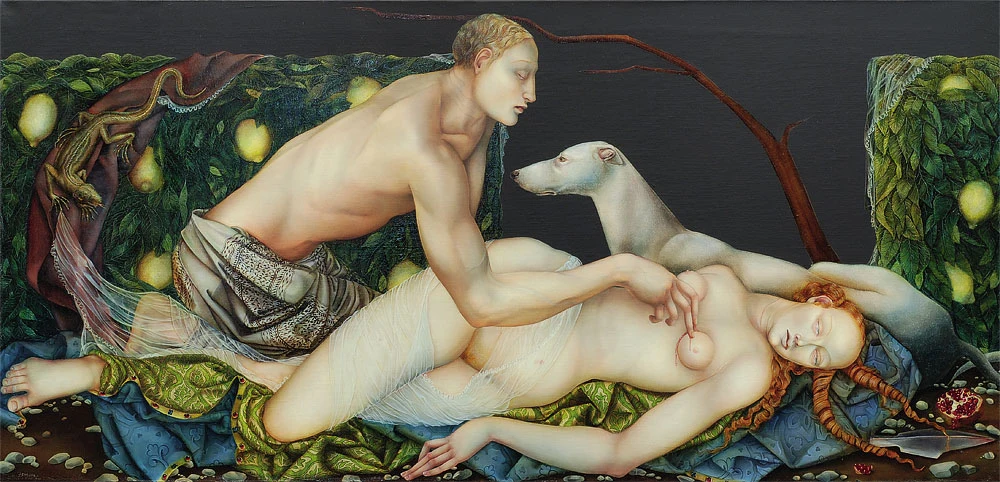 029. Cephalus and Procris – 2011 — Joanna Chrobak