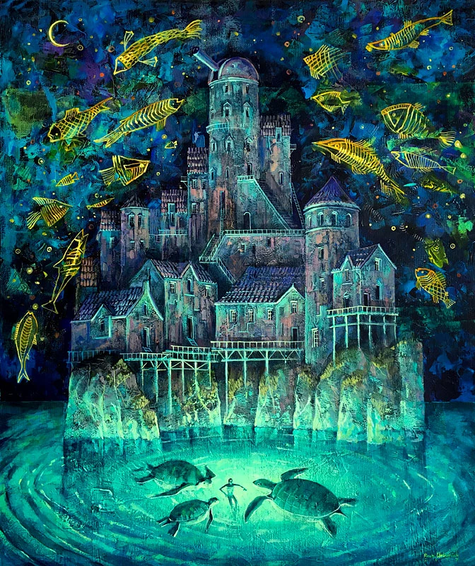 Study in Turquoise — Roch Urbaniak
