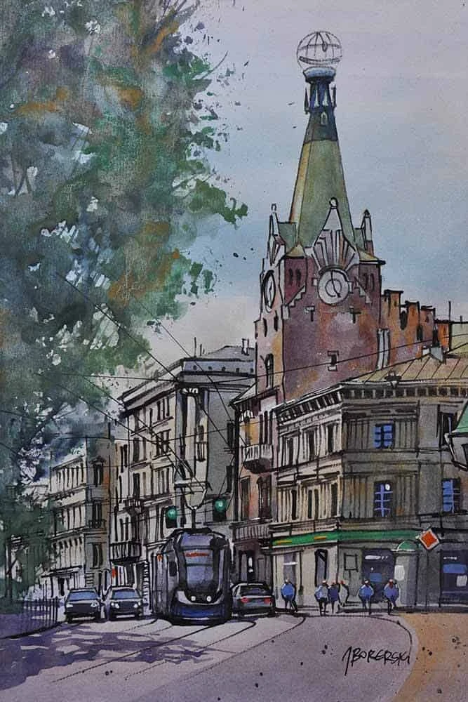 Kraków, Basztowa — Jerzy Boberski