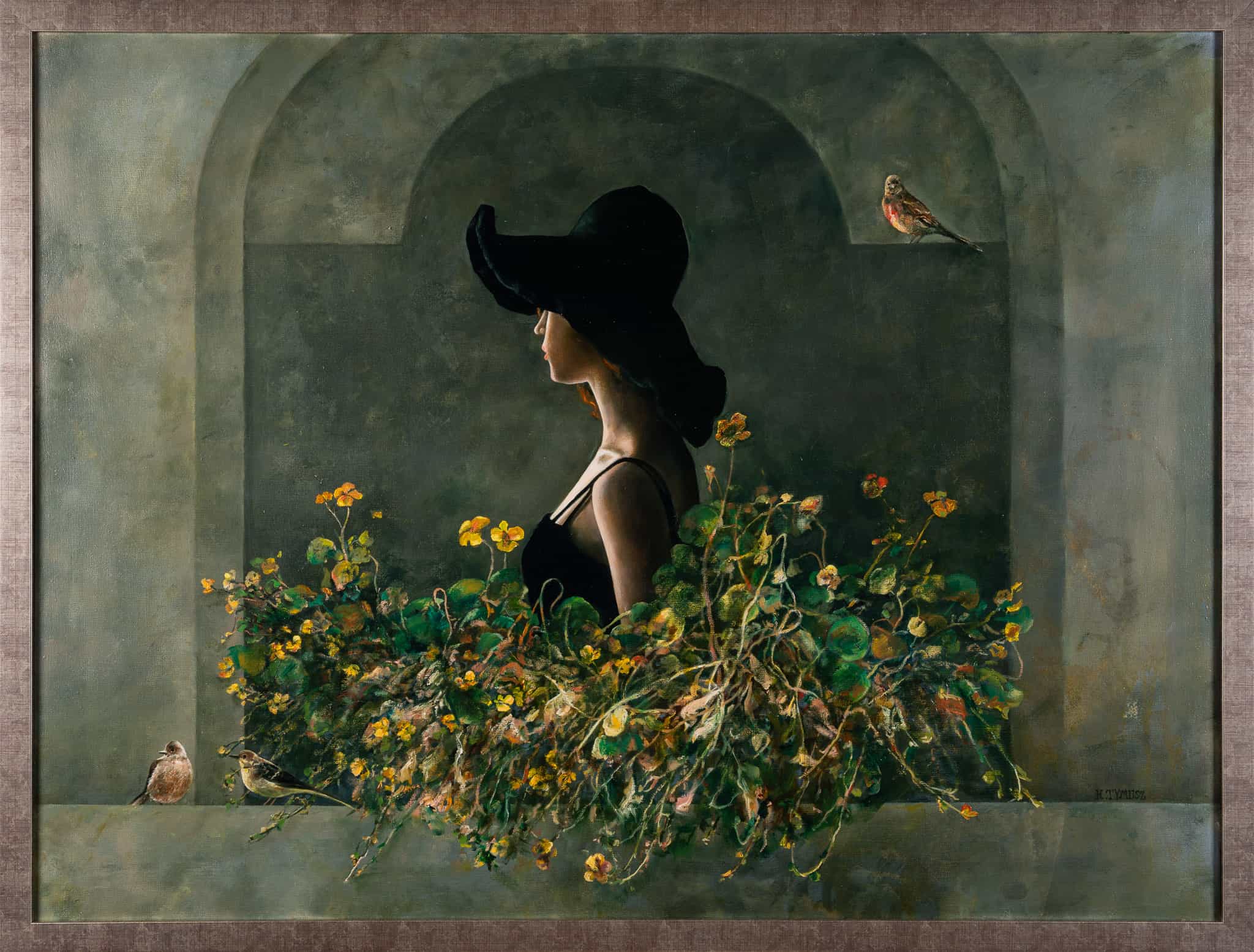 Dziewczyna z nasturcjami