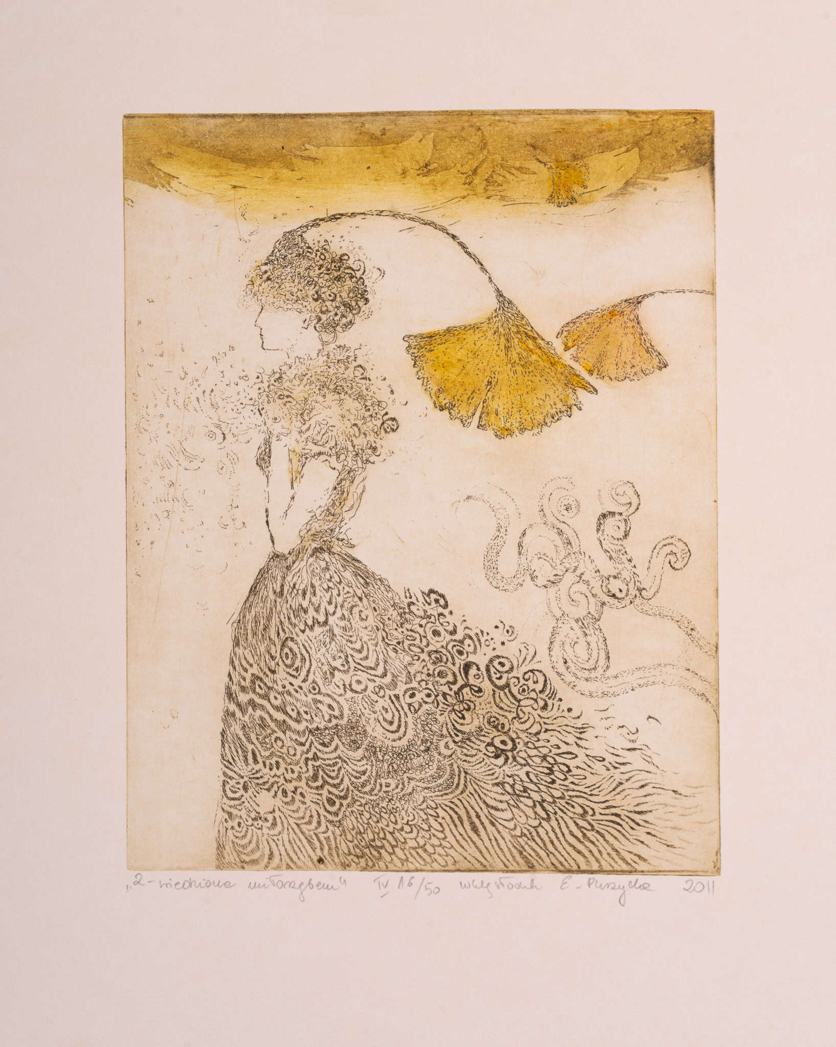 Z wiedziona miłorzębem