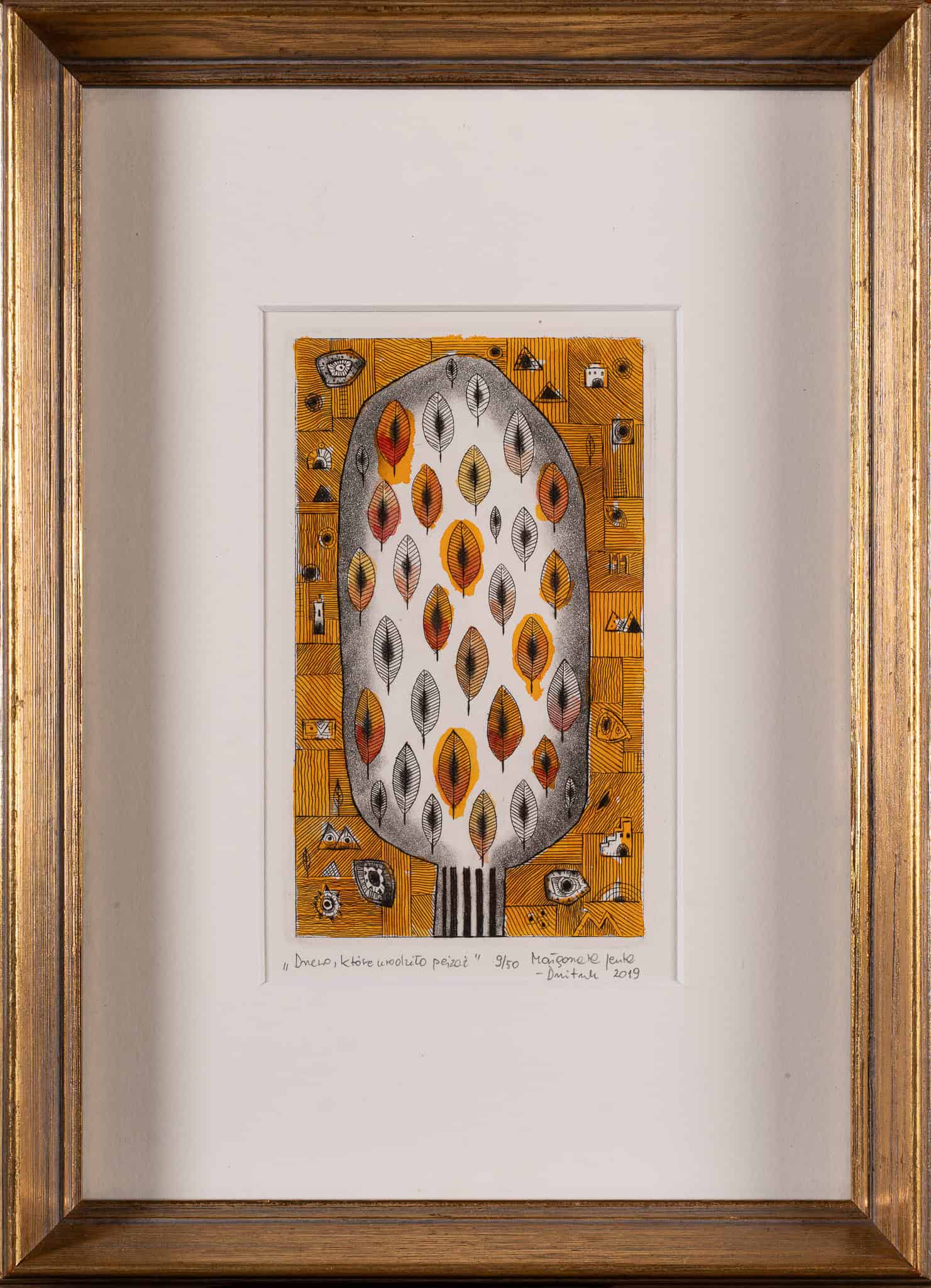 Drzewo które urodziło pejzaż