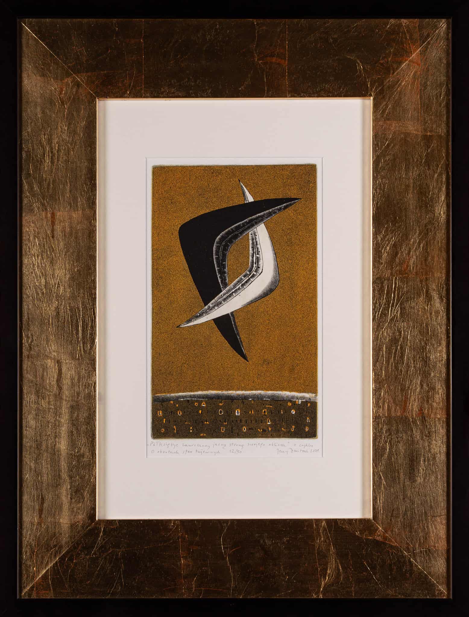 Półksiężyc zauroczony jasna strona swojego oblicza