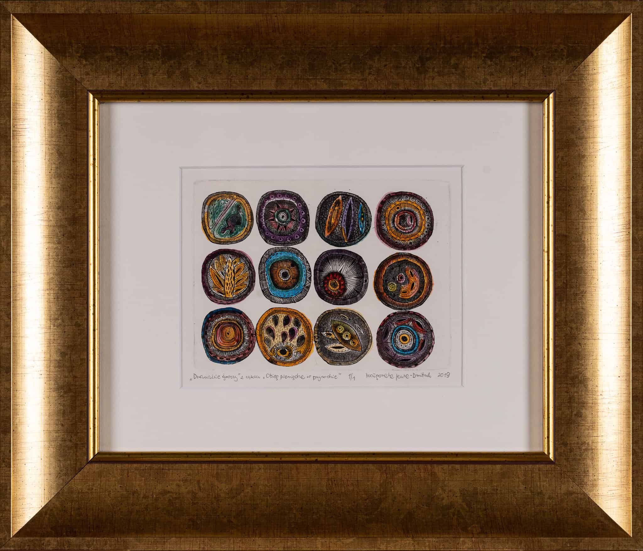 Dwanaście groszy z cyklu obieg pieniądza w przyrodzie