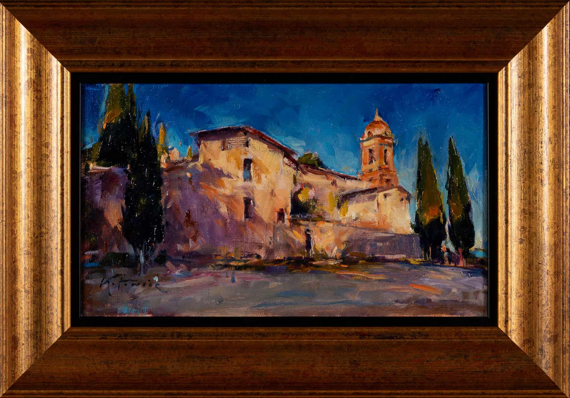 Motyw włoski Eremo di Lecceto