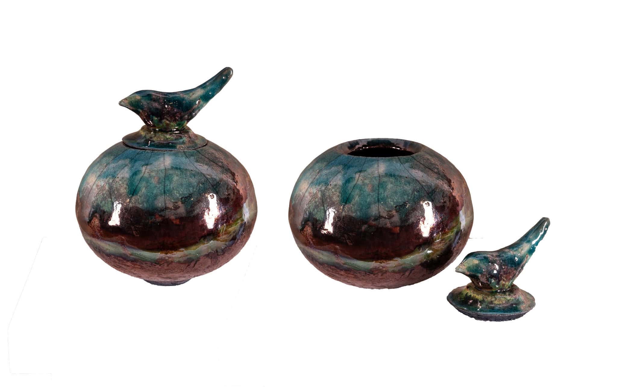 Kula z ptaszkiem zielona