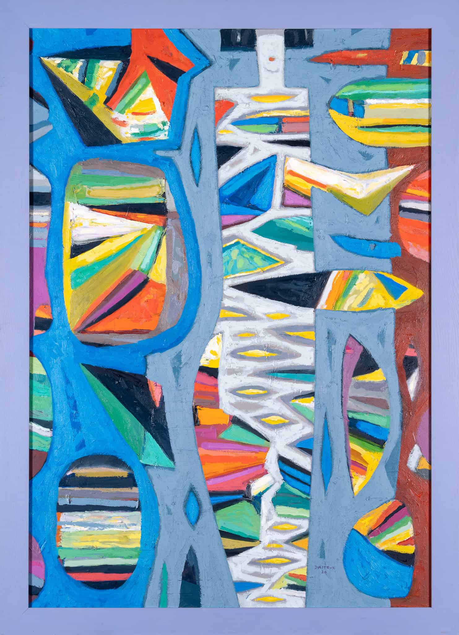 Kolory uczuć kobiety z cyklu akt twórczy